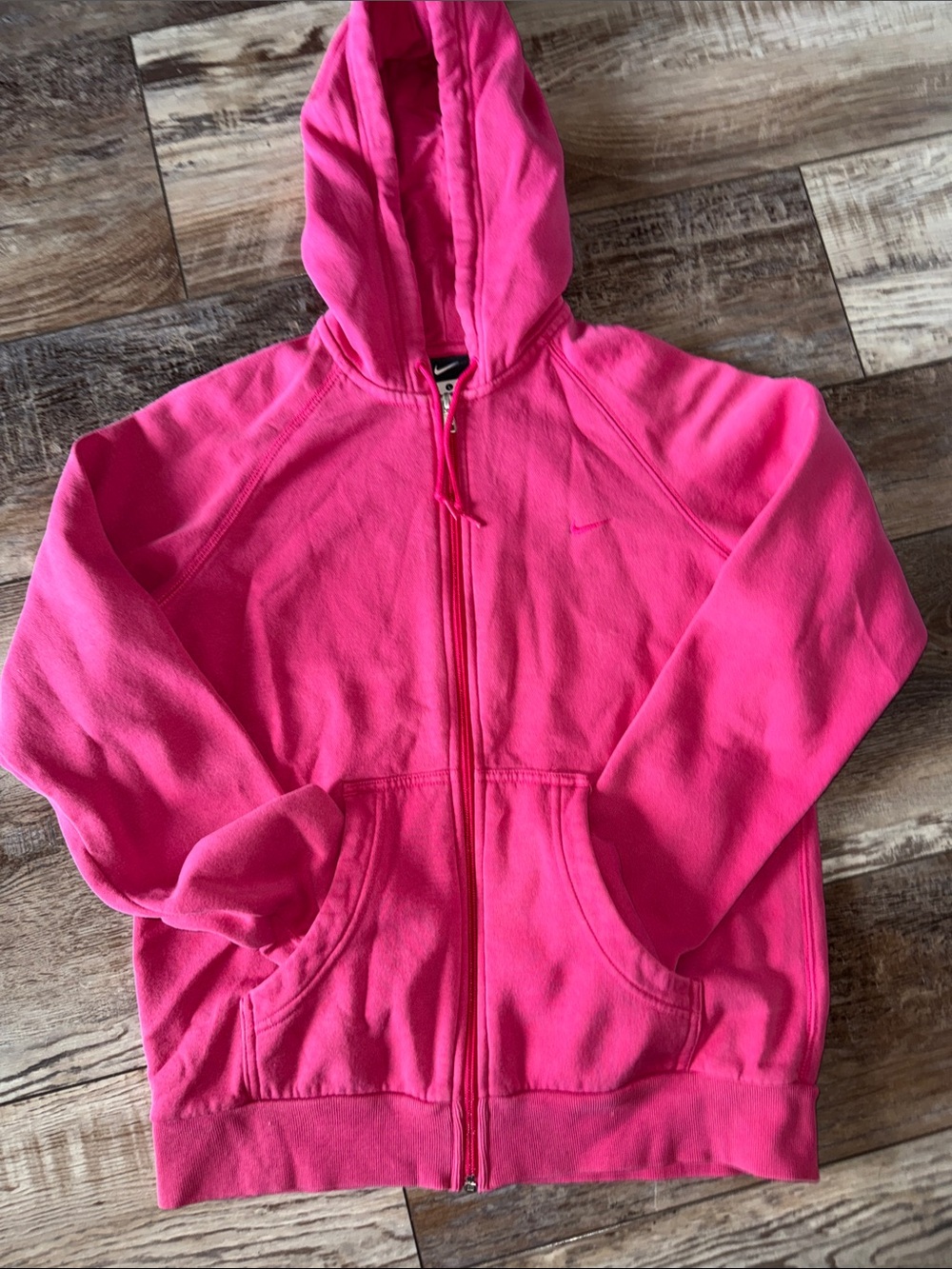 Nike Women’s Pink Full-Zip Hooded Jacket
